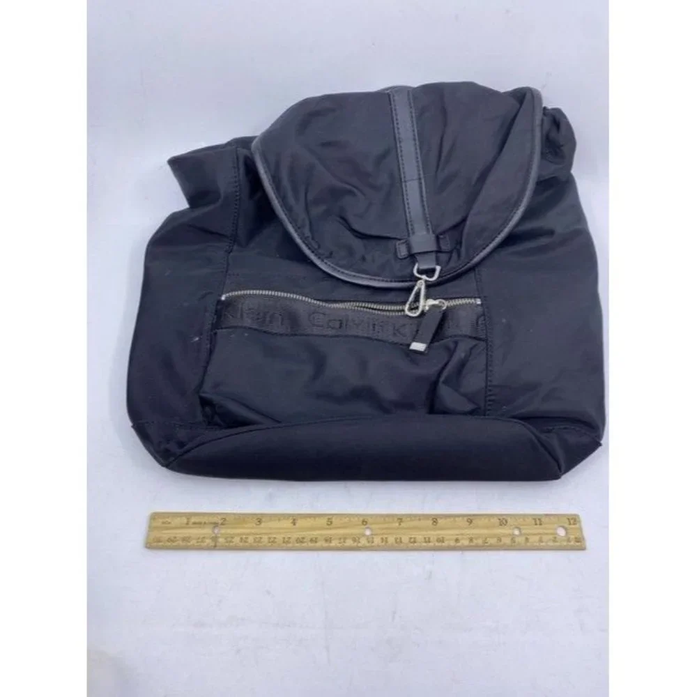 Calvin Klein Black Nylon Backpack